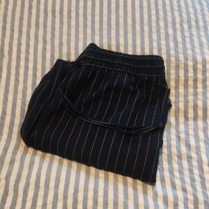 GAP Navy Pinstripe Pants